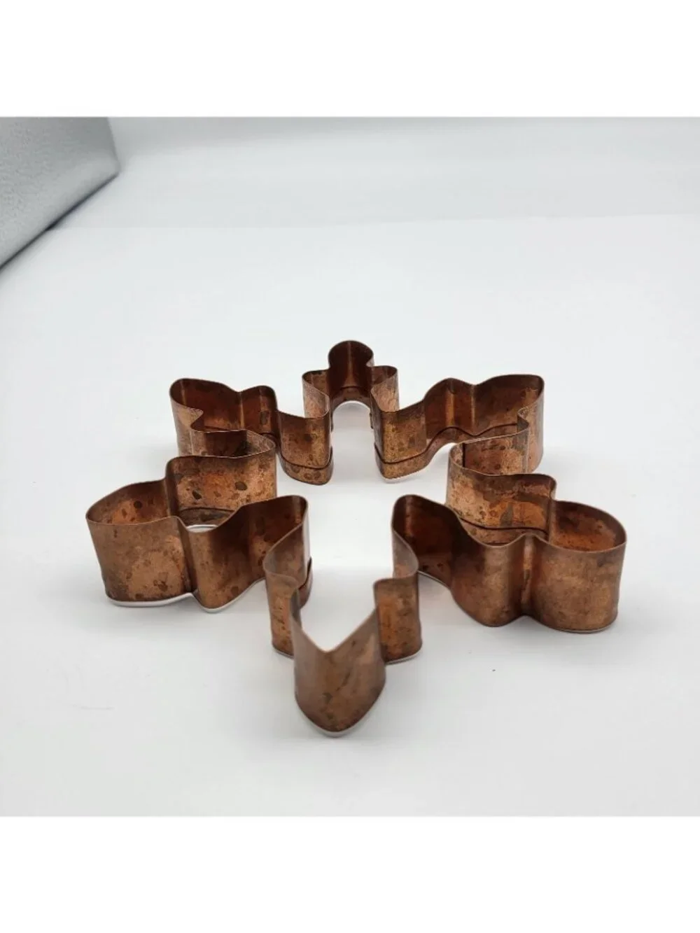 Snowflake Cookie Cutter Large Copper Williams Sonoma Baking Cookies